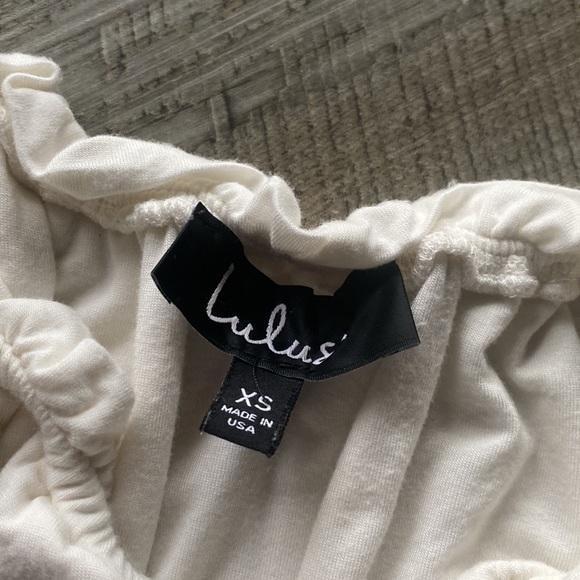 Lulu’s After Your Heart ivory long sleeved bodysuit - Picture 4 of 5